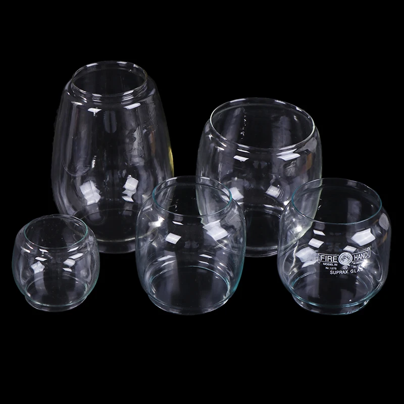 High Quality! Horse Lamp Glass Lampshade Nostalgic Retro Outdoor Kerosene Lamp Circular Lampshade Lighting Accessories image 5