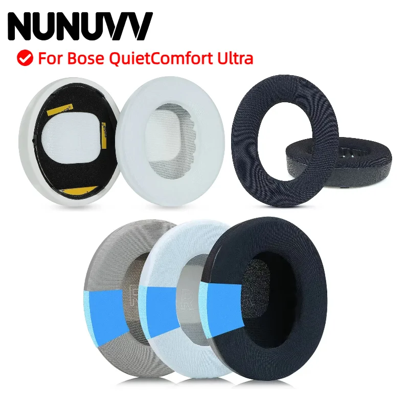 

NUNUVV Cooling Gel Ear Pads for Bose QuietComfort Ultra Headphones Replacement QC ultra Earmuffs Ear cushion Ear pillows