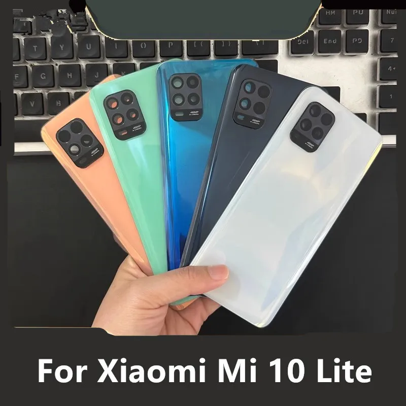 Mi10Lite Battery Back Cover For Xiaomi Mi 10 Lite 5G 6.57