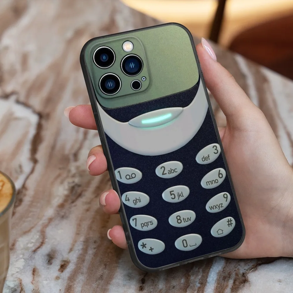 حافظة هاتف للهواتف المحمولة لوحدات التحكم بالألعاب لهواتف iPhone 16,15,14,13,12,11,Pro,X,XS,Max,XR,Plus,Mini Soft Silicone Black مقاومة للصدمات من مادة TPU