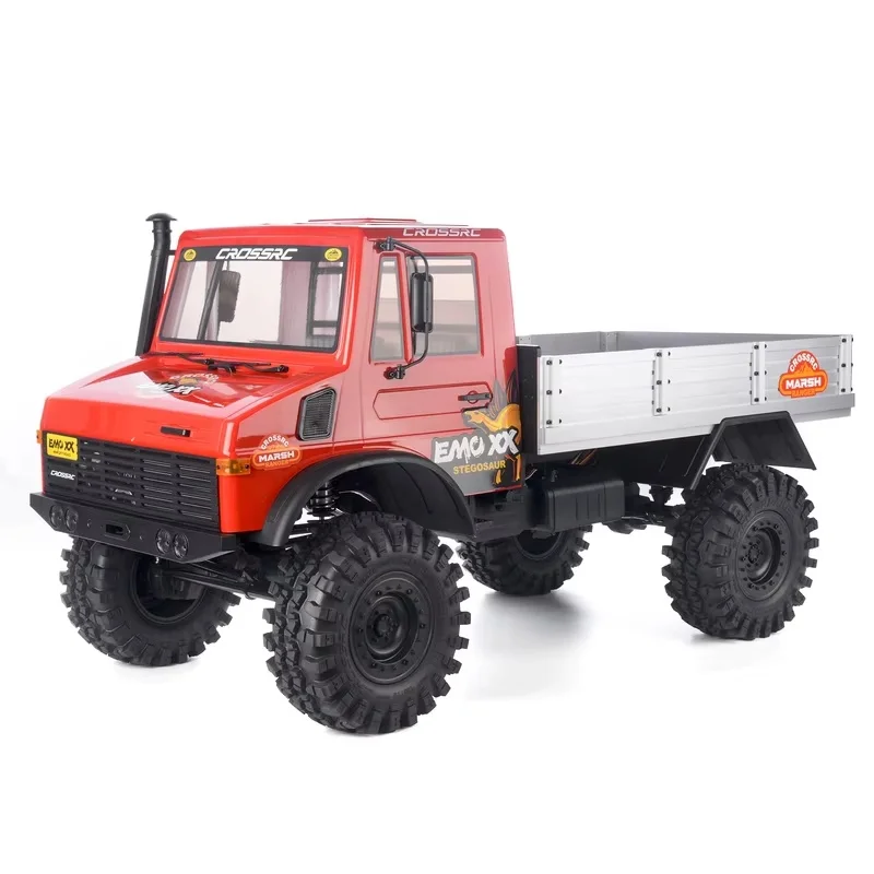 Nuevo Emo Xx 4x4 6x6 dinosaurio Stegosaurus Lei largo Rc Control remoto escalada eléctrica todoterreno modelo coche de juguete para adultos regalo