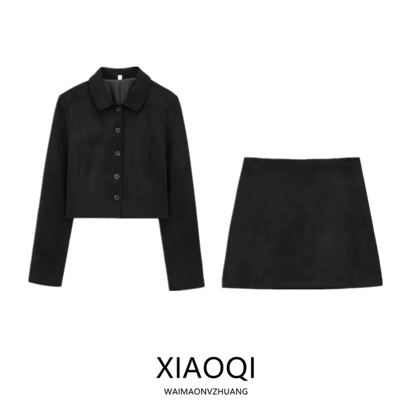 

Winter New Arrival Women's Faion Velvet Texture Long Sve ort Jaet Coat 200707 Versatile Sli Casual Outerwear