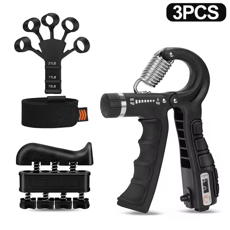 5-60Kg Adjustable Heavy Hand Gripper Fitness Hand Exerciser Grip Wrist Training Finger Gripper Hand Strengthener for Patient - Image 9