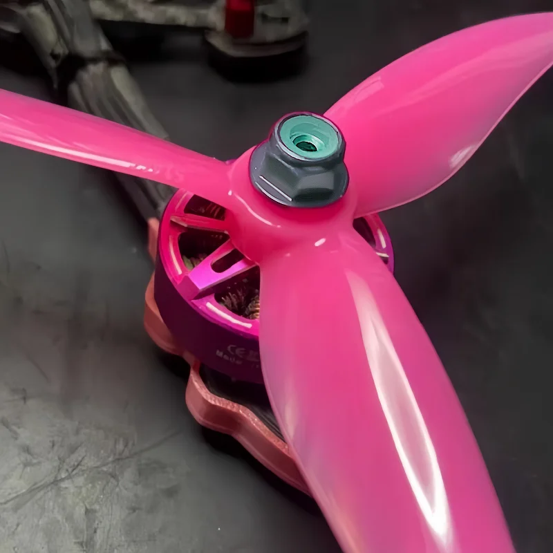 Tuerca de aleación de aluminio M5 de 2/5 piezas para motores de cuadricóptero 2207 y 2306 de 5 pulgadas, con cerraduras coloridas para evitar la repuesto de la tuerca