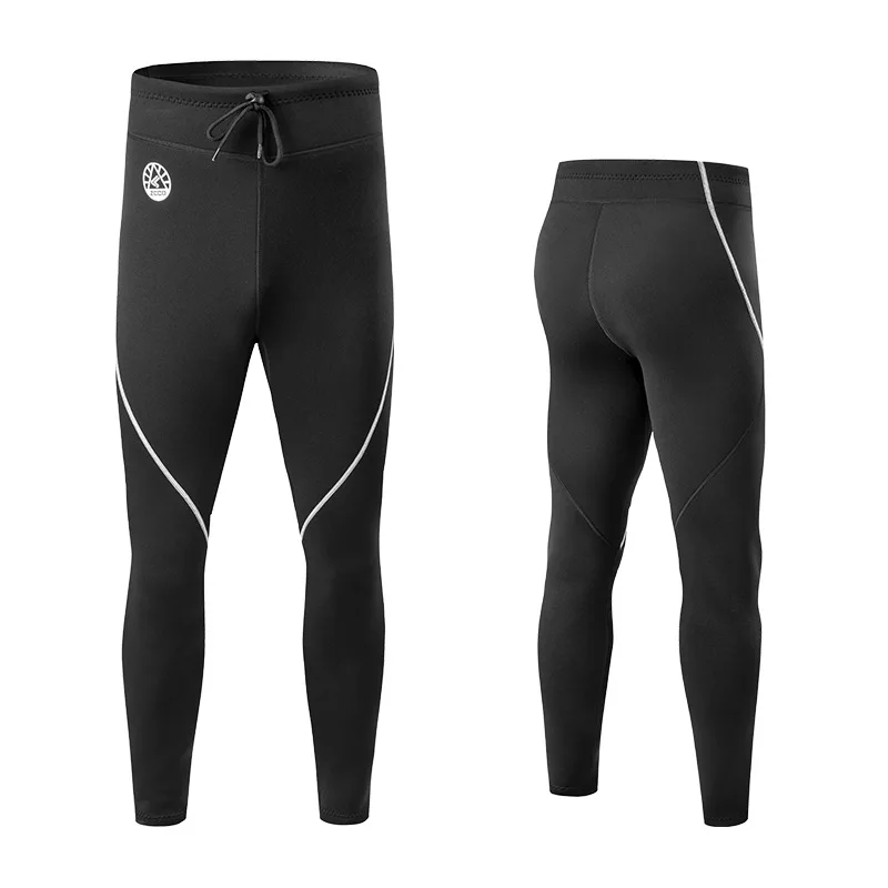 Men Women 1.5MM Neoprene Diving Pants Diving Trousers Sailing Surfing Snorkeling Pants Winter Thermal Swimming Trunks