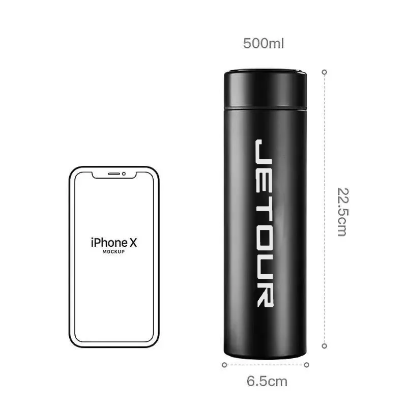 500 مللي كوب قهوة ثيرمو كافيه لشيري جيتور X70 X70SM X90 X95 اللوح i-DM T2 T3 اكسسوارات سيارة الترمس القدح السفر كوب حراري