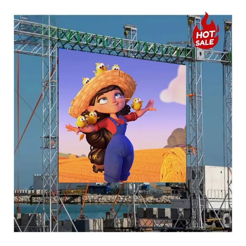 Easy Install P4 HD LED Video Wall Indoor Outdoor Rental Display Screen Perfect For Stage Shows And Various Event Arrangement view 3