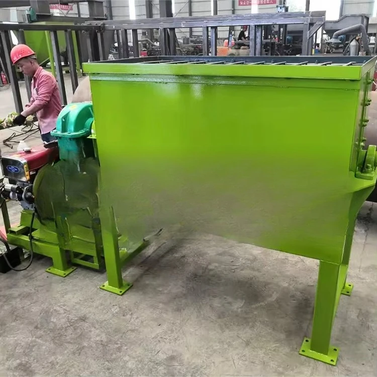 1Ton Per Time Rapid Animal Feed Mixer Machine Fertilizer Mixer