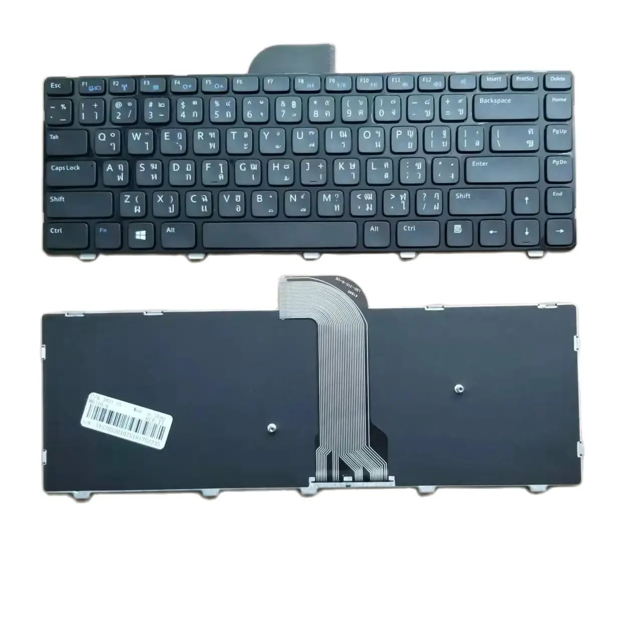 

Новая тайская клавиатура для Dell Inspiron 3421 3437 5421 5437 Vostro 2421 3421 Latitude 3440 Black