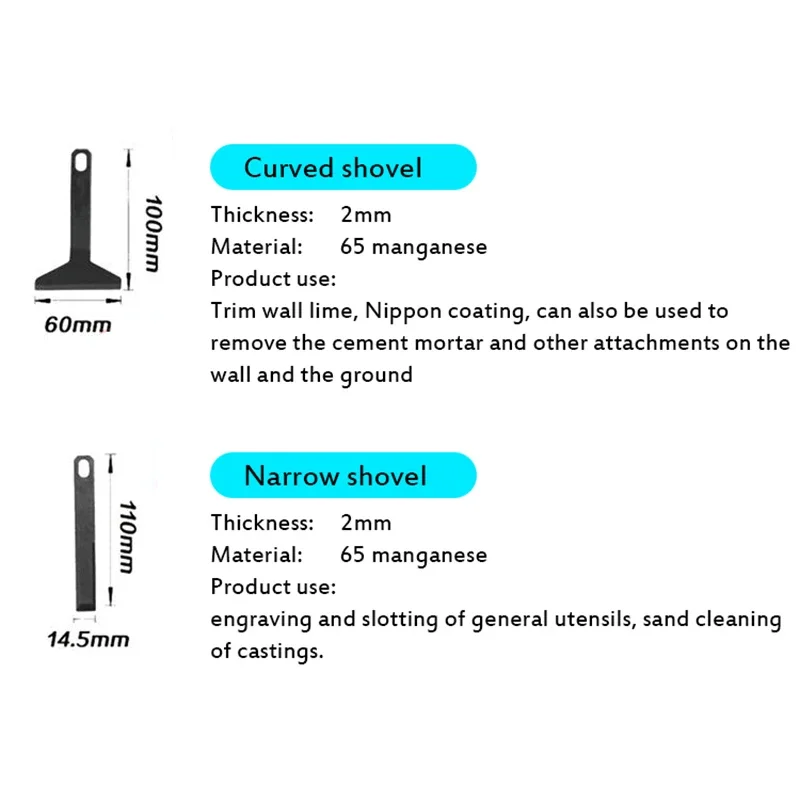 Professional Electric Cleaning Shovel Wall Slotting Shovel Reciprocating Shovel for Brick Floor Mud Cleaning Wall Putty Tool