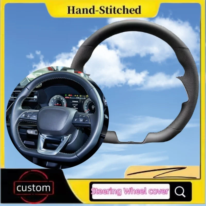 

Microfiber Leather Steering Wheel Covers Protect The Original Leather From Wear And Tear For Audi A3 A4 A6 A5 A1 Tt Q3 8p B8 B6