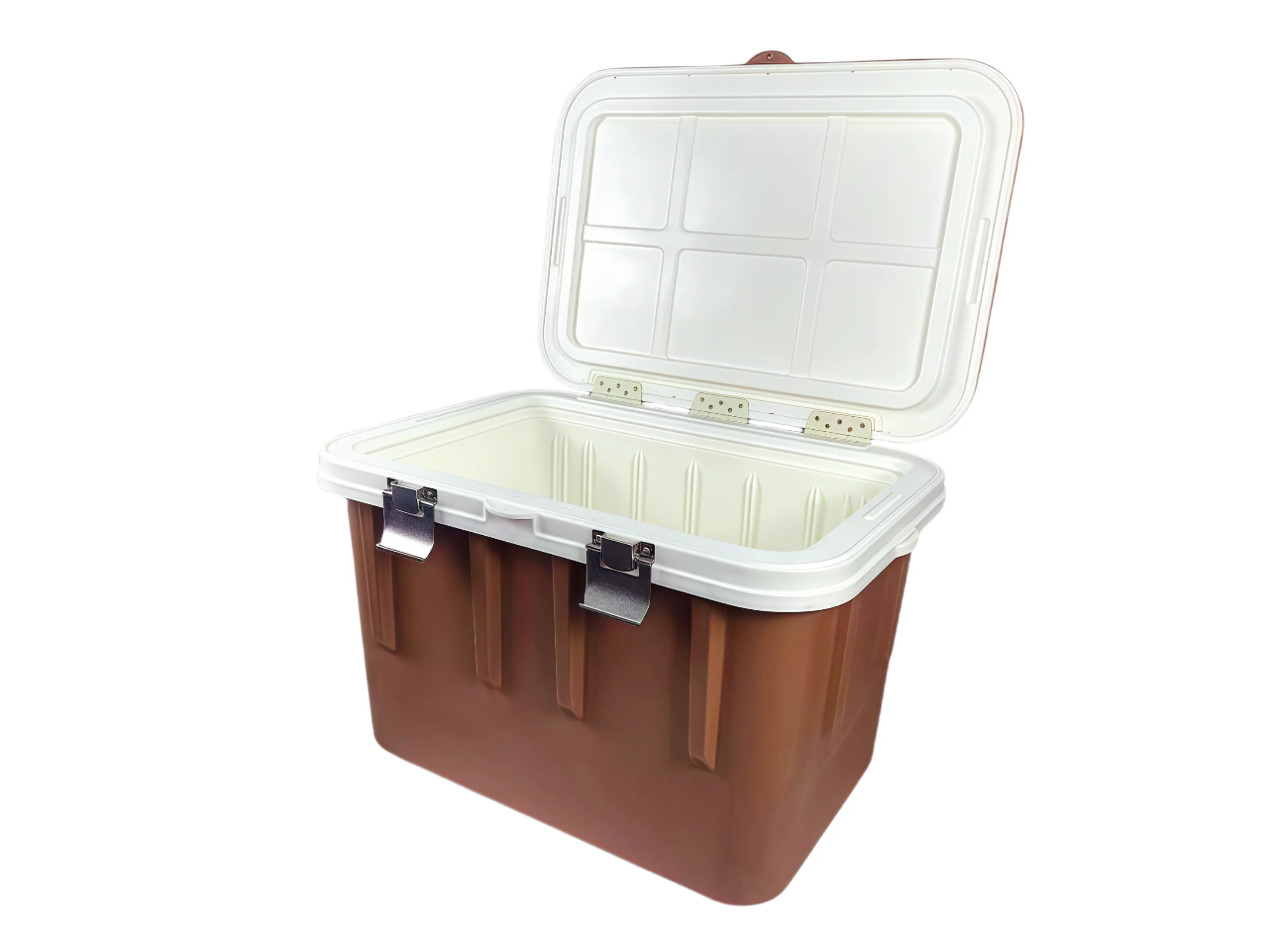 حاوية معزولة مصبوبة لحقن PP كبيرة جدًا مخصصة من OEM للتخييم في الهواء الطلق والشواء وصندوق معزول لتخزين المواد الغذائية الباردة