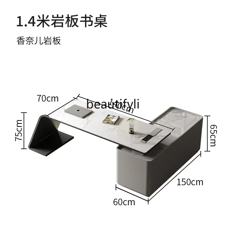M178 الإيطالية الحد الأدنى لوحة حجرية مكتب ضوء الفاخرة الحديثة مكتب دراسة المنزل مكتب الكمبيوتر الموضة