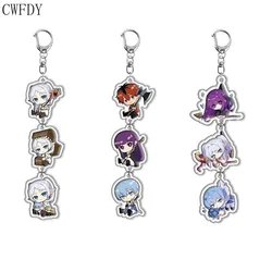 Porte-clés Anime Frieren At The Funeral, Himmel Multi Pendant Key, JOArcylic Key, JOOrnament for Friend, Birthday Gift