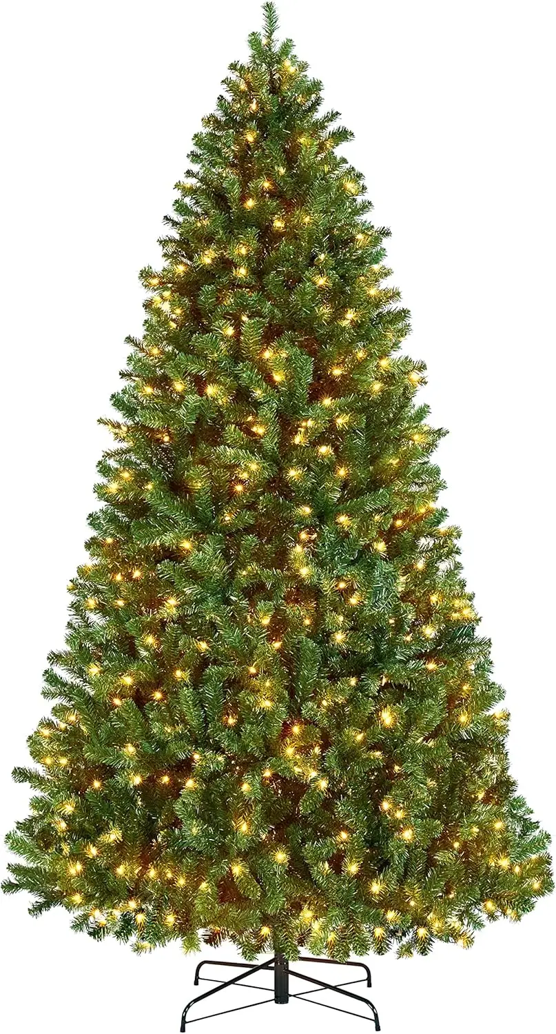 9Ft Pre-Lit Spruce … - image