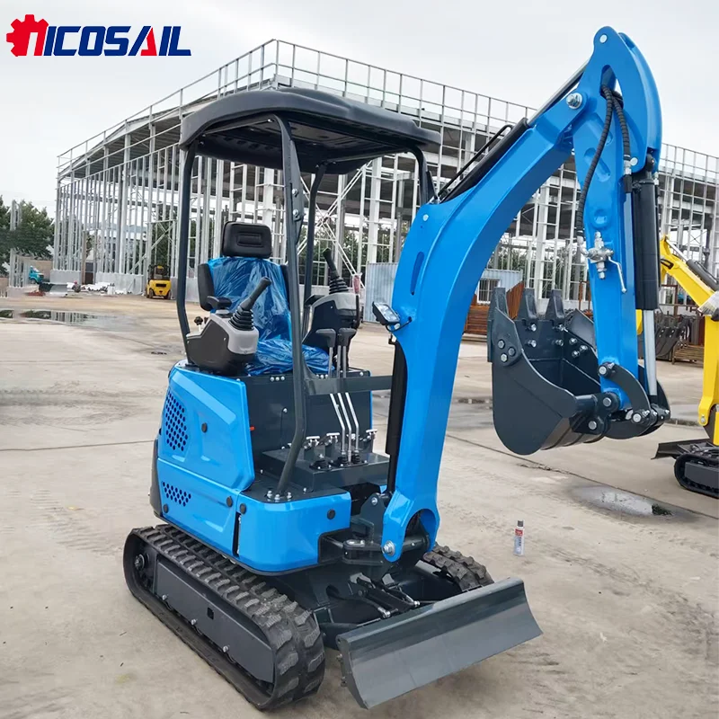 شحن مجاني 1.8 طن 2.0 طن حفارة صغيرة EPA EURO 5 Kubota محرك الزاحف حفار مزرعة صينية 2000 كجم آلة حفارة صغيرة #1