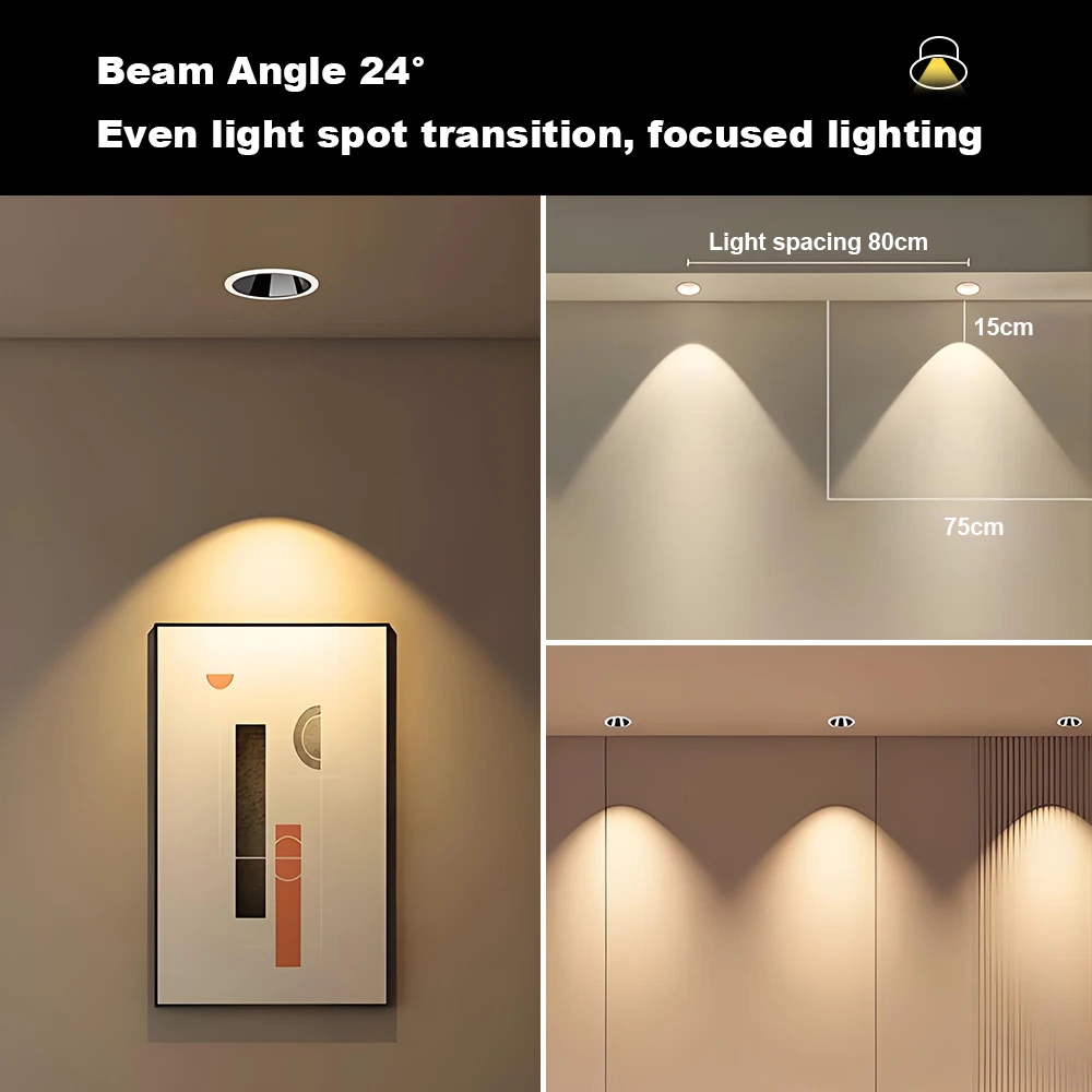 Led Downlight 220V Ceiling Spot Lamp 5W 9W Down Light Surface Mounted Panel Lighting Kitchen Fixture For Room Home Kitchen