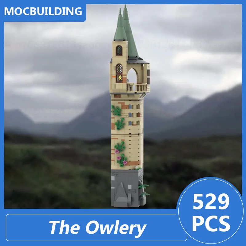 Station massive Erweiterung & das Owlery Modell Moc Bausteine DIY montieren Ziegel zeigen Architektur Lernspiel zeug Geschenke