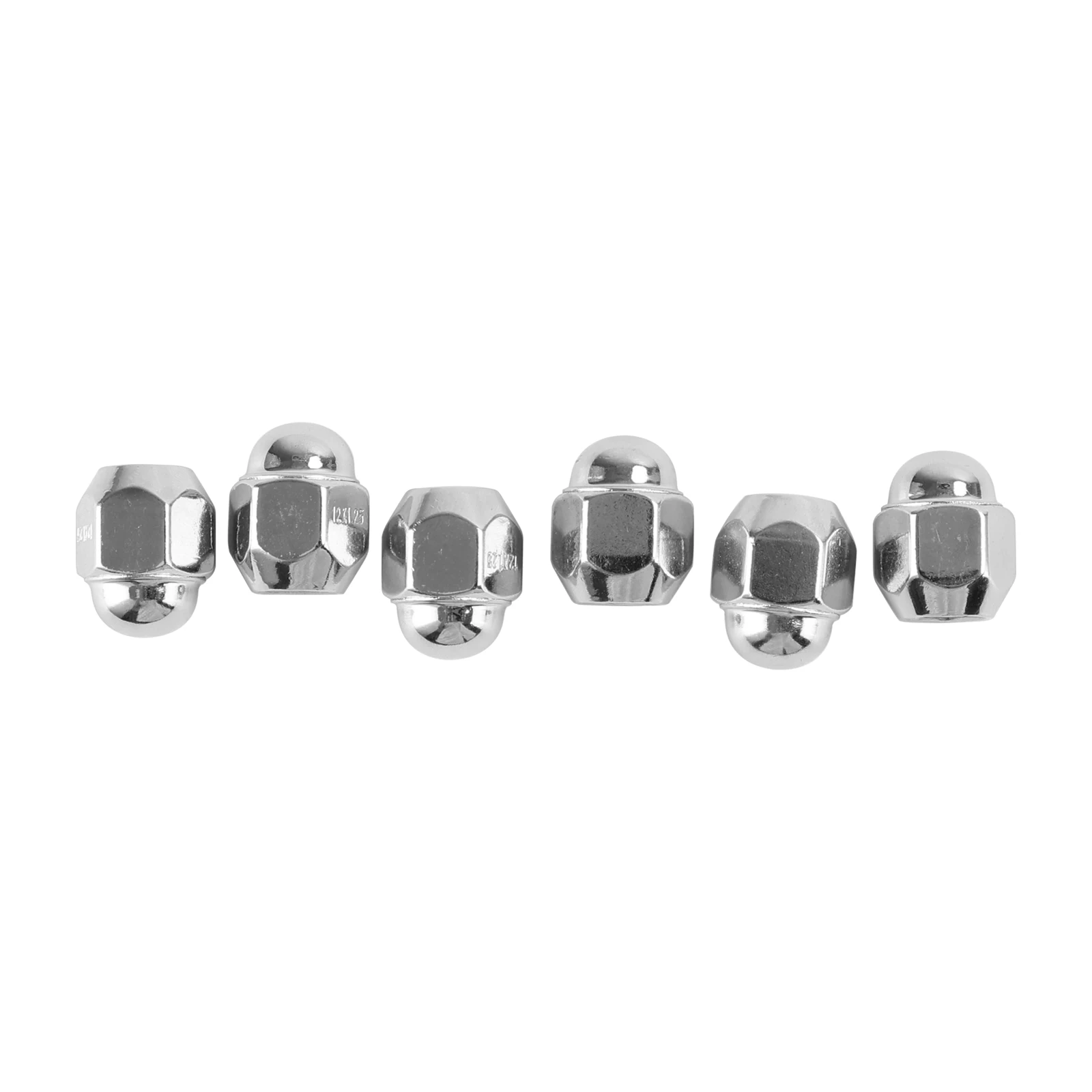 Areyourshop 6PCS Chrome Wheel Nut Fit Nissan Patrol GQ Y60 GU Y61 Fit Ford Maverick