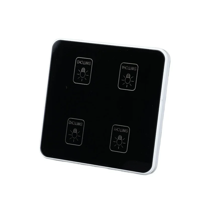 

Smart touch panel series, programmable scene panel 1 key to 12 keys, one multi-function