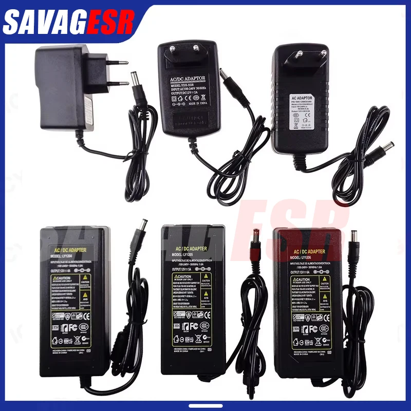 AC DC 24V Power Supply 1A 2A 3A 5A 6A 7A 8A 10A AC DC Led 24 V Volt Switching Power Supply Adapter Transformers 220V 110V To 24V
