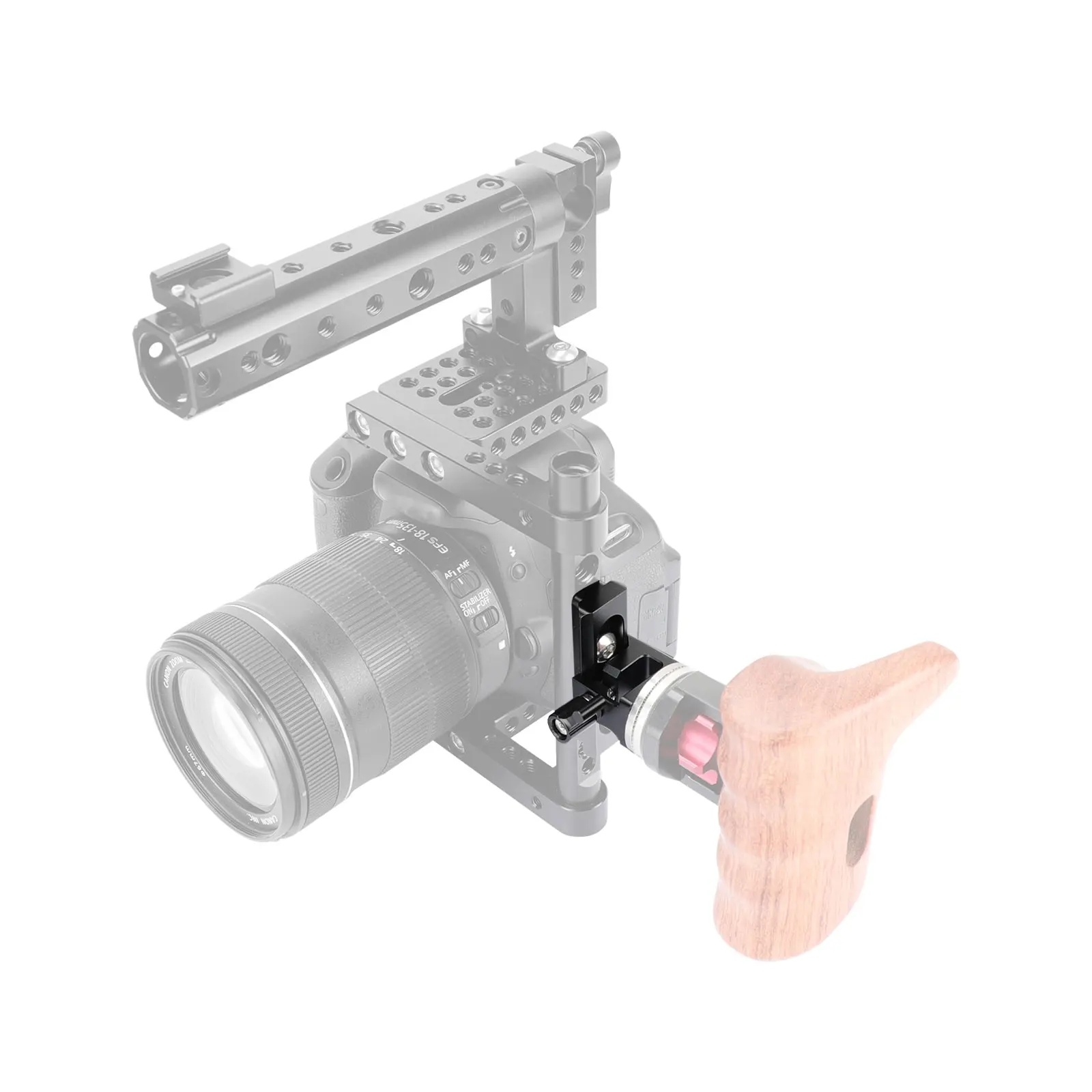 SZRIG NATO abrazadera con ARRI Rosette M6 perilla de montaje de rosca bloqueo rápido y liberación para estudio fotográfico