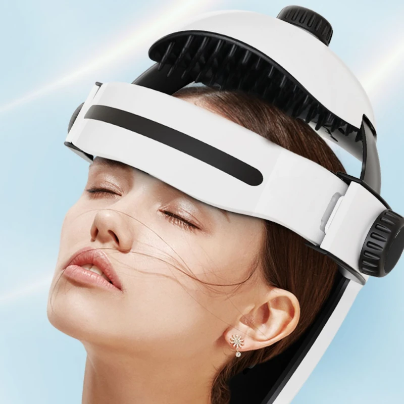 Head Massage Device Air Bag Vibro-masseurs Simulation Hand Massage Can Play Music To Soothe Headaches To Help Sleep Massager