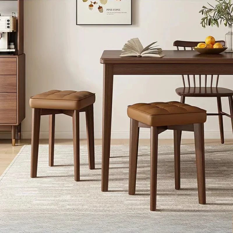 Dining Chairs Solid Wood Home And Commercial Modern Simple Living Room Restaurant Canteen Shopping