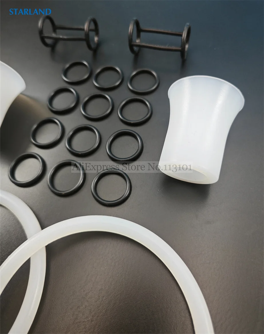 1 مجموعة من حلقات الختم أنابيب 18 حشوات دائرية أجزاء دونبر صناع الآيس كريم الناعم ملحقات آلات الآيس كريم BJ BH