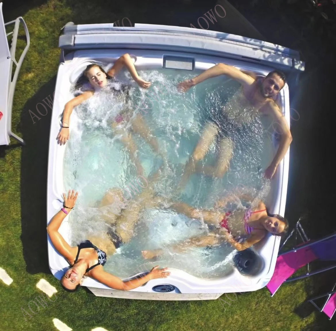 Jakuzzy Whirlpool Hot Spa Tubs Pool Winter Outdoor Jaguzzi Tubes Walk InTub Shower Combo Bathtub With 4 Person Spa