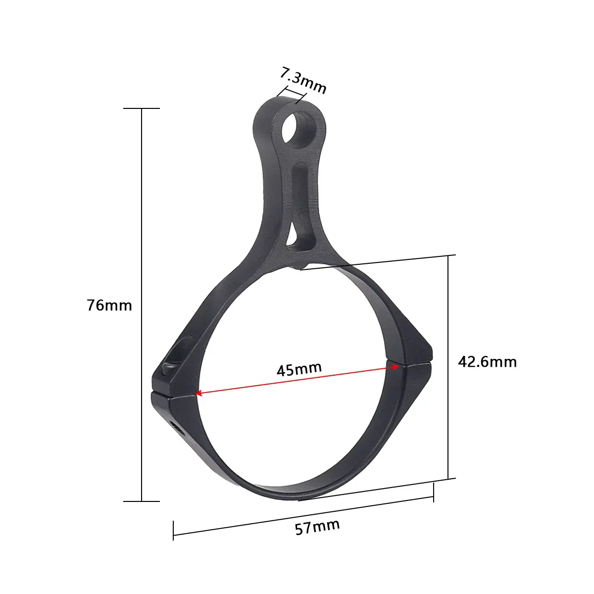 Riflescope Throw Lever Fit For 44/45mm High quality Flexible Scalability Ocular Recoil Cover Rifle Scope Adjustment Accessories
