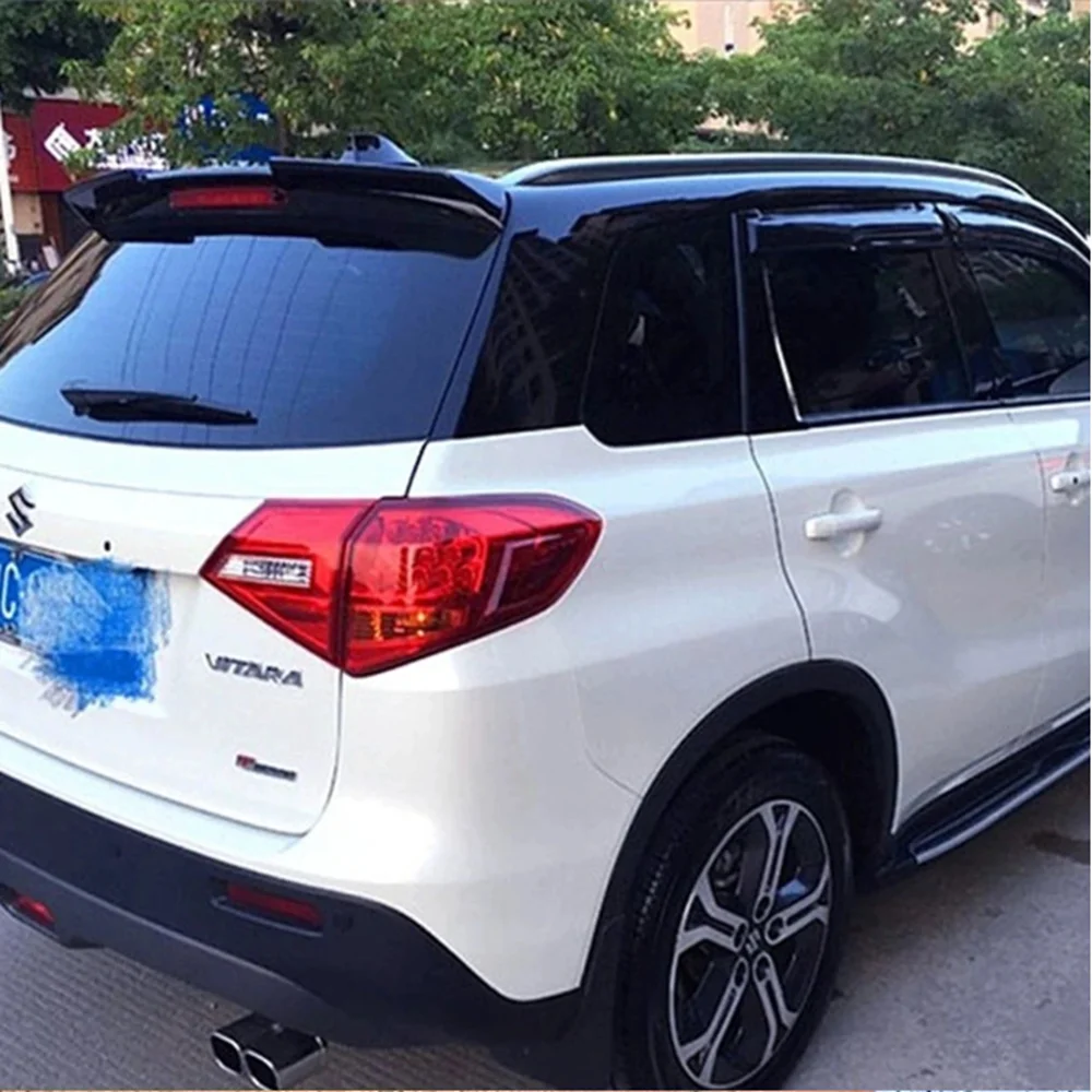Para Suzuki nuevo alerón Vitara Hoge Kwaliteit Abs plástico Achterkoffer alerón Dak Vleugel para Suzuki nuevo Vitara 2015-201