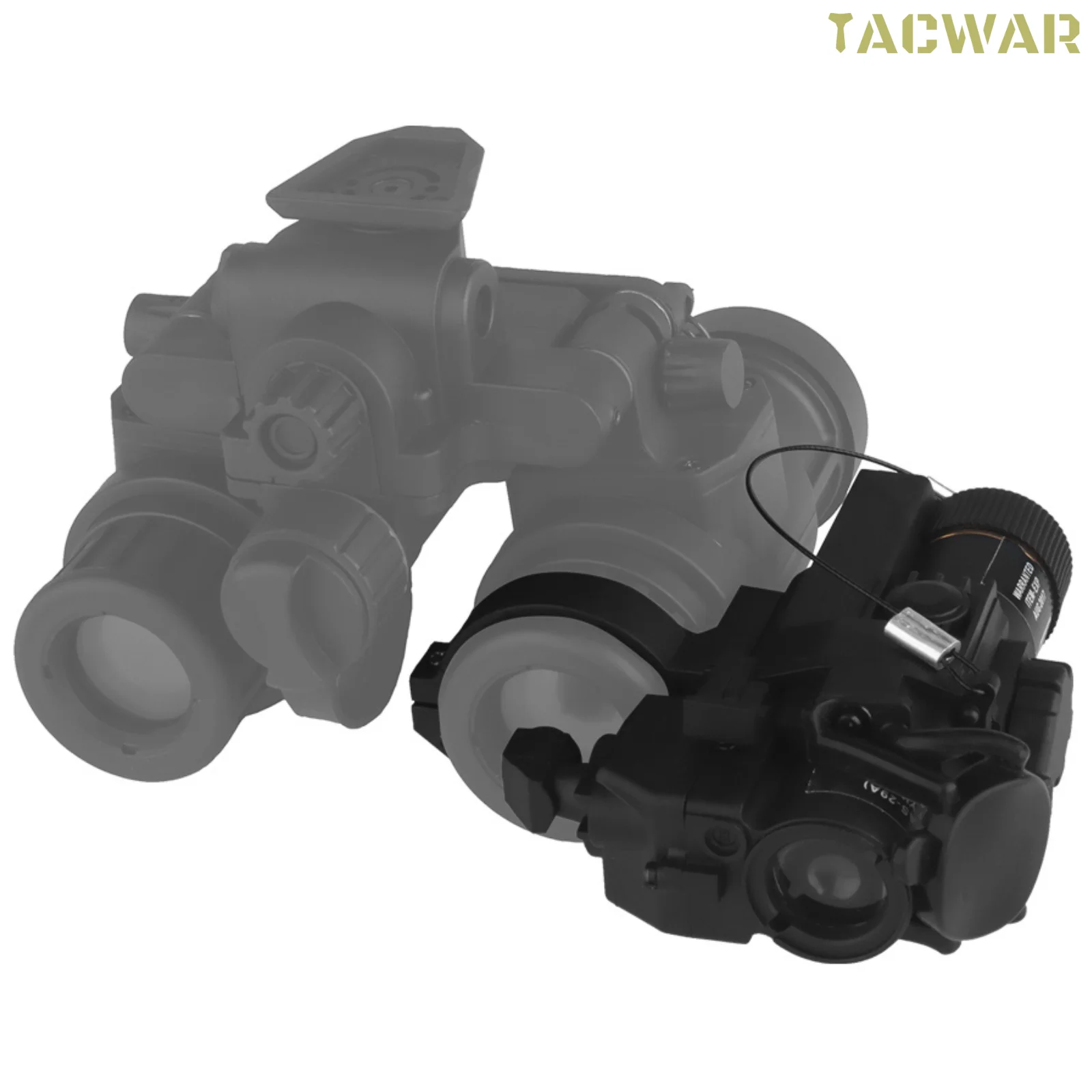 Thermal Fusion Night Vision Dummy Model for PVS-7/14/15/18/23/31/22/24/26 GPNVG-18 Model, No Function NVG for Airsoft Cosplay