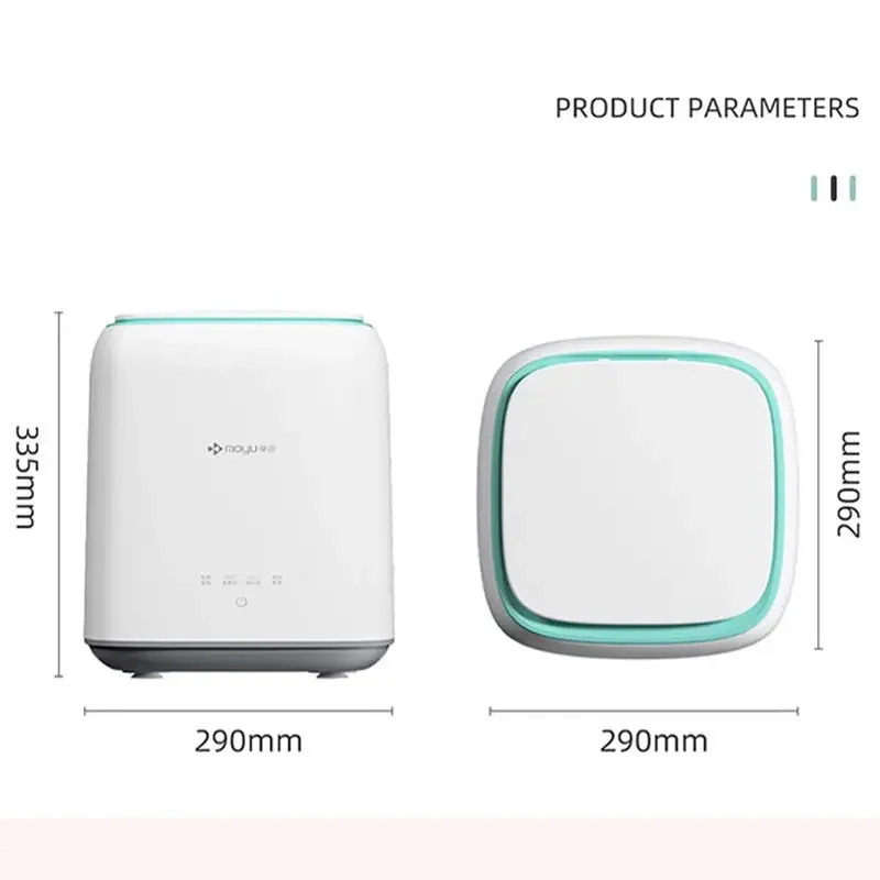 MOYU Full-automatic DW01 Desktop Mini Washing Machine Household Portable Compact Washing machine