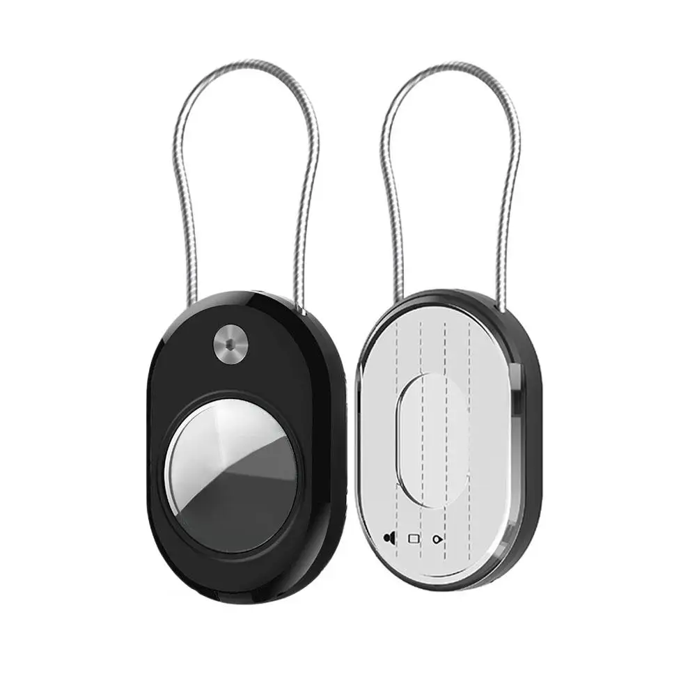 حامل ل أبل Airtags حامل سلسلة المفاتيح حافظة واقية شل اكسسوارات مكافحة الإفلات Airtags الحيوانات الأليفة الأمتعة على ظهره N7C0