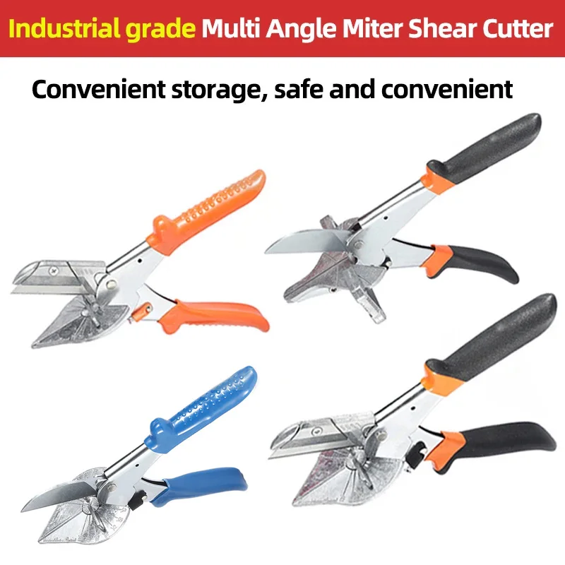 45-135 Degree Adjustable Multi Angle Miter Shear Cutter Automatic Wire Duct Cutter PVC PE PPR Plastic Pipe Cutting Tools