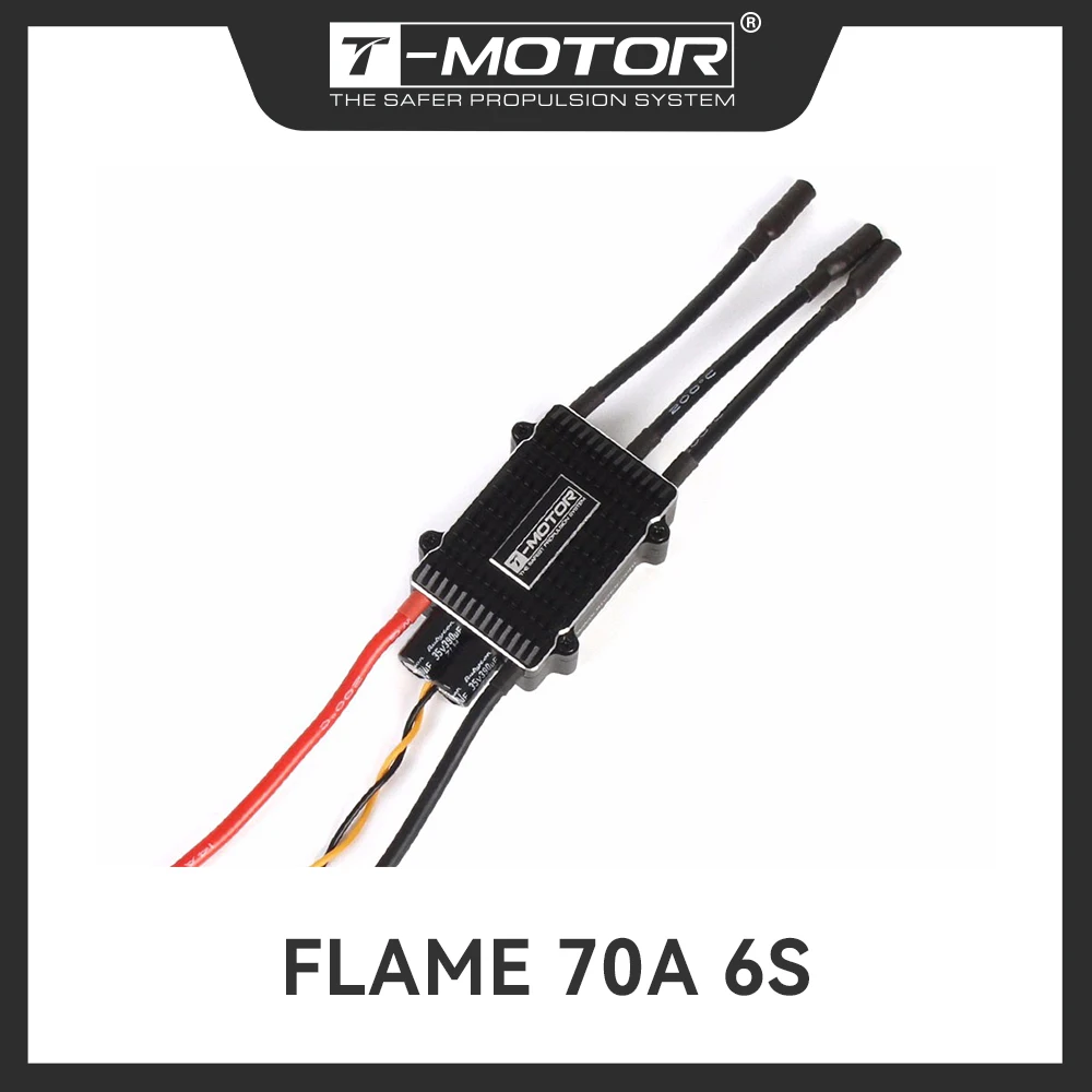 T-MOTOR FLAME 70A 6S wielowirnikowy dron ESC 4-6S elektroniczny regulator prędkości dla wielu wirników kompatybilność MN5208 MN5212 U8