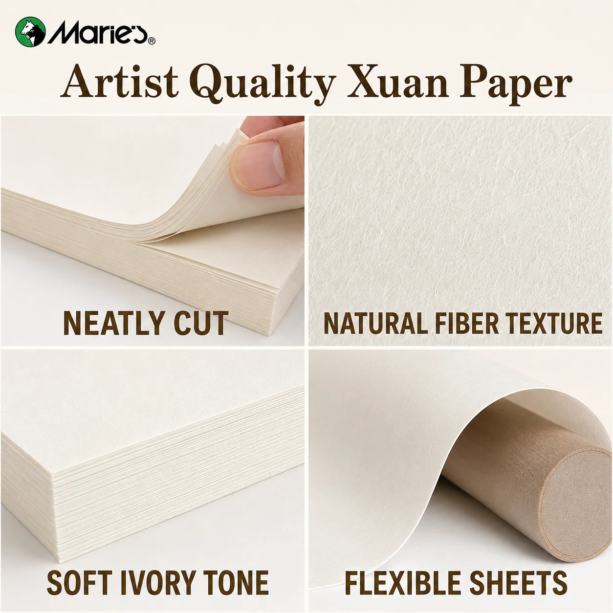 Papel Maries Sheng Xuan 8K, 90 - Ink Blotter Paper reseña y precio