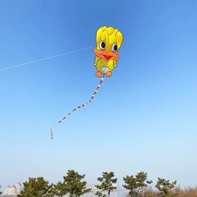 Nieuwe vliegers Eend vliegers vliegen zachte vliegers voor volwassenen vliegers speelgoed opblaasbare vliegers fabriek ripstop nylon stof octopus vliegers koi bar