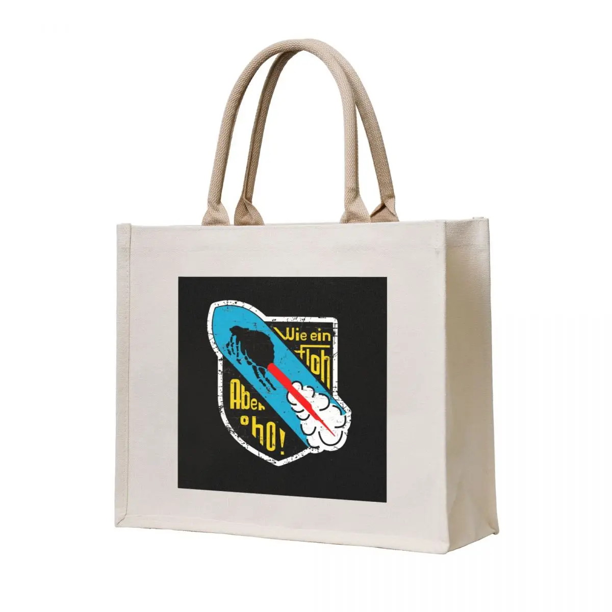

Luftwaffe - 2./JG 400 Jagdgeschwader 400 (JG 400) - Rocket Flea - Grunge Style Tote Bag woman shopping bag Shopping bags