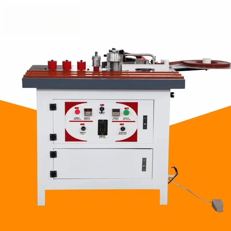 New Design Manual Edge Banding Machine Curved Edge with Favorable Price Core Component Motor