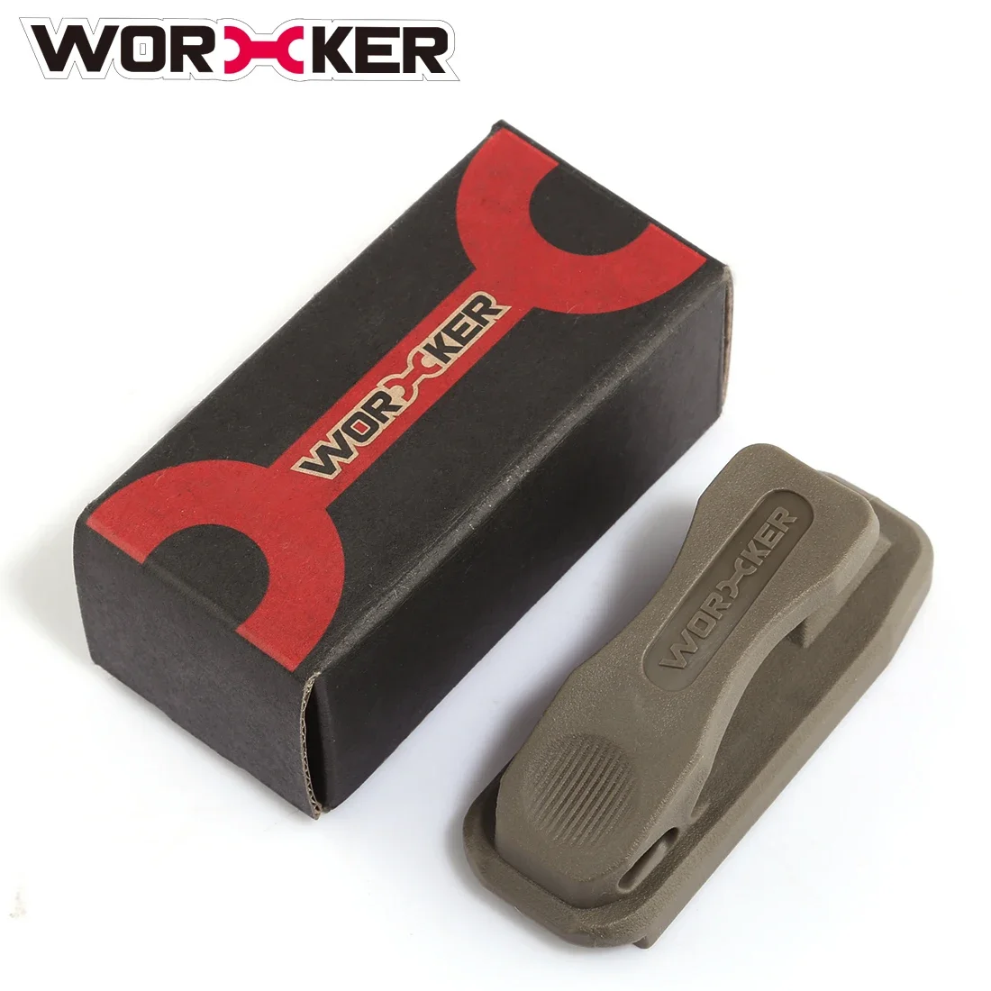 Nerf용 베이스플레이트가 있는 Worker Magazine 클립용 Worker ABS 스피드 플레이트