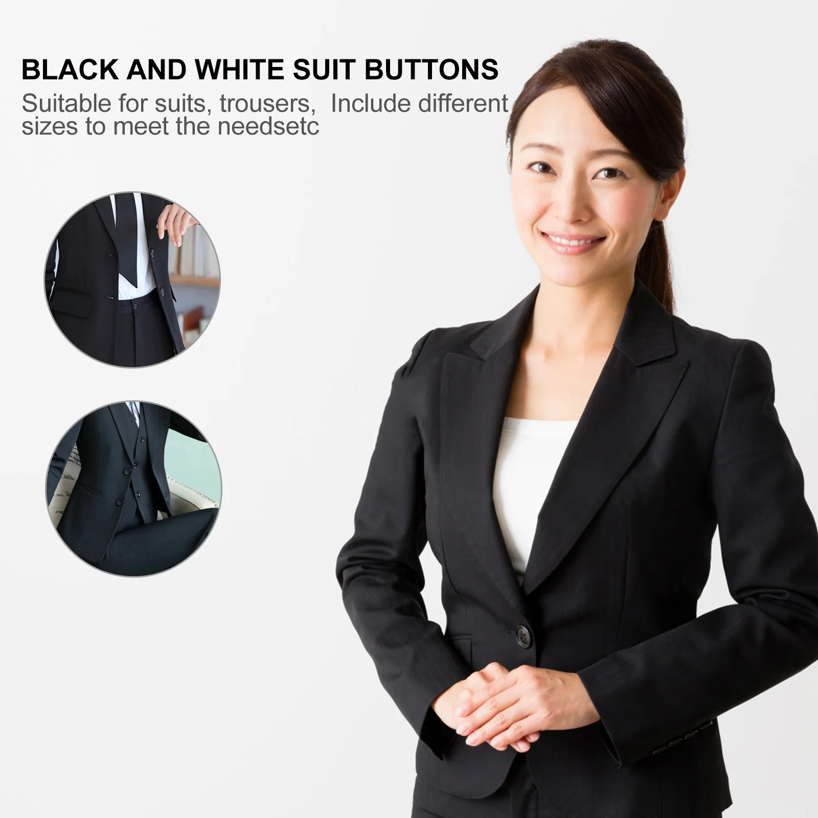 

Colorful 4-Hole Sewing Buttons Round Shape for DIY Crafts Clothes Decoration Small Lightweight Natural Practical 4 Holes Button