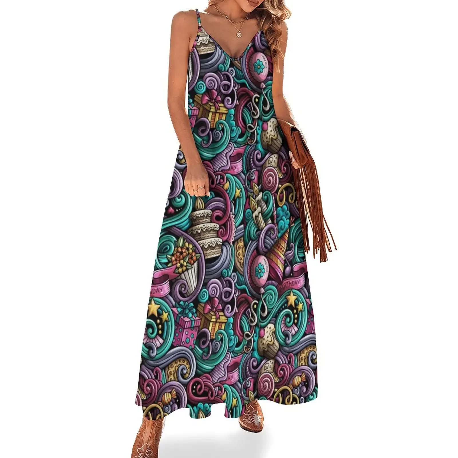 

BIRTHDAY Sleeveless Dress elegant chic wedding evening dresses ceremony dresses party dress women elegant luxury