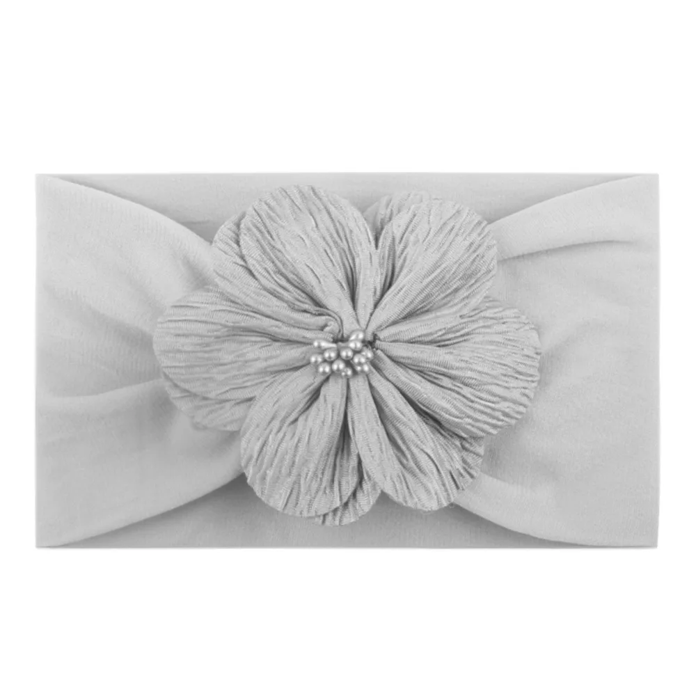 13 Colors Flower Baby Headband Soft and Elastic Baby Girl Headband Suitable for Newborn Headscarves Baby Hair Accessories