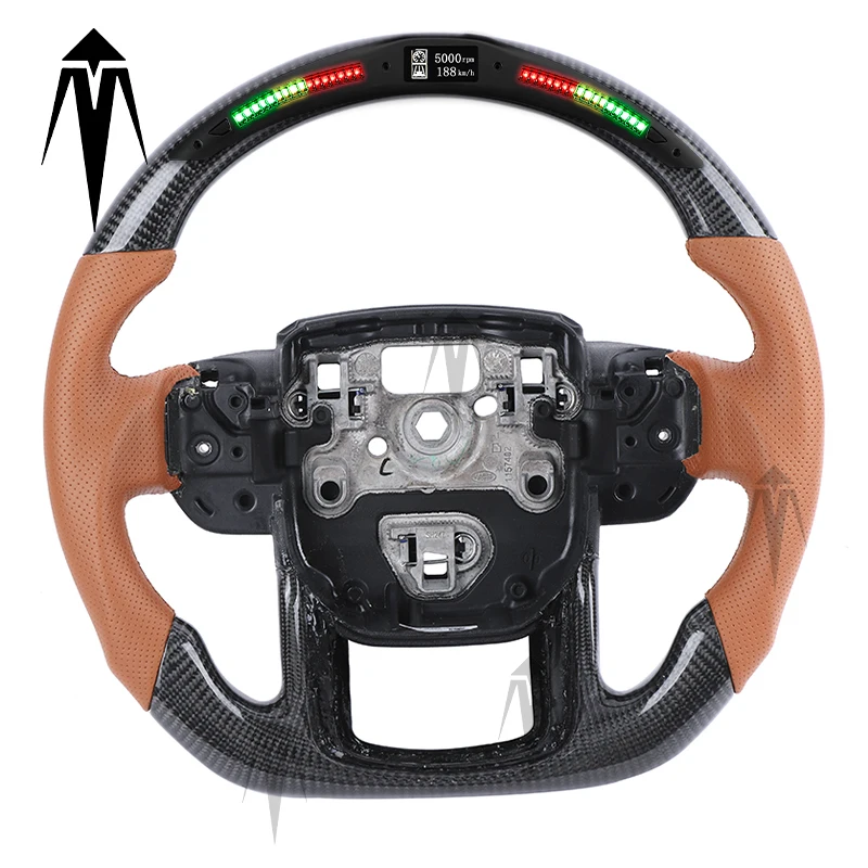 

Forged carbon fiber Steering Wheel For Range Rover Sport 2014 2015 2016 2017 2018