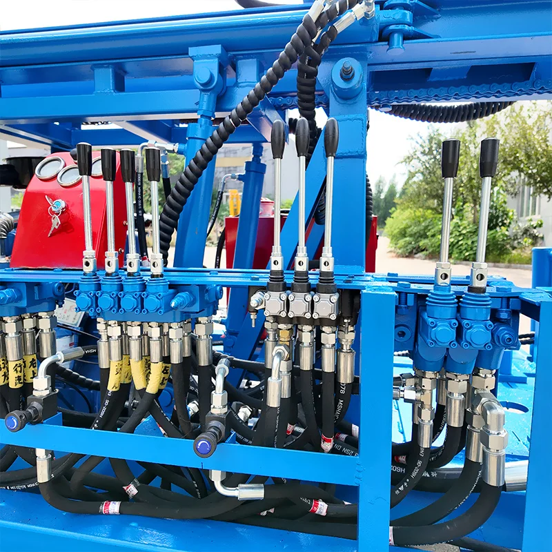 Индивидуальный RLD-260 260 м гусеничный портативный мобильный 4-цилиндровый дизельный двигатель буровальный станок буровая установка для шахт воды