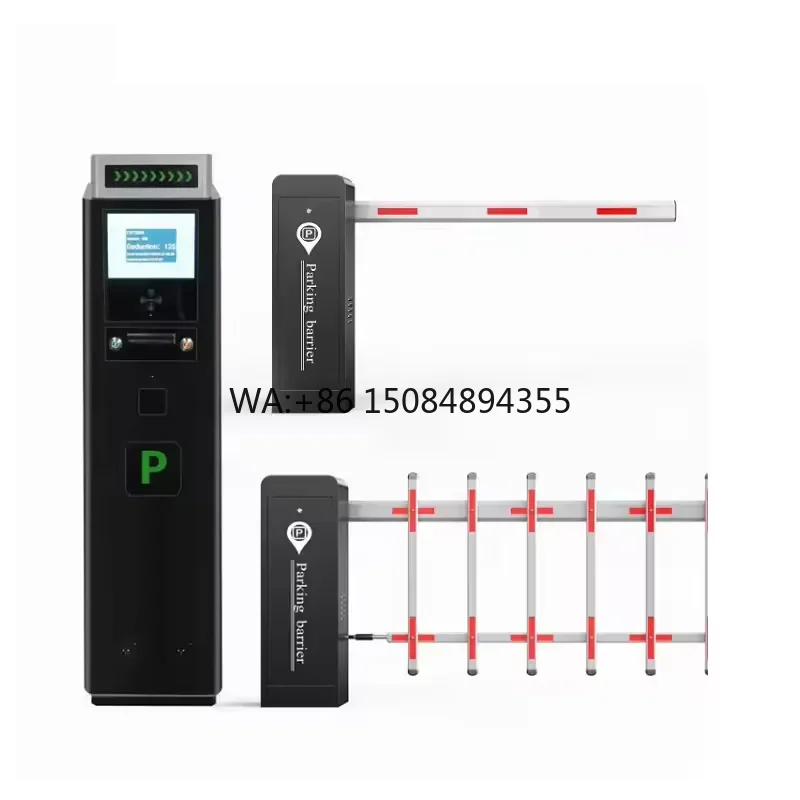 Automatic Car Parking System Anpr Automatic Smart Parking Access Control System With Software and Barrier Gate