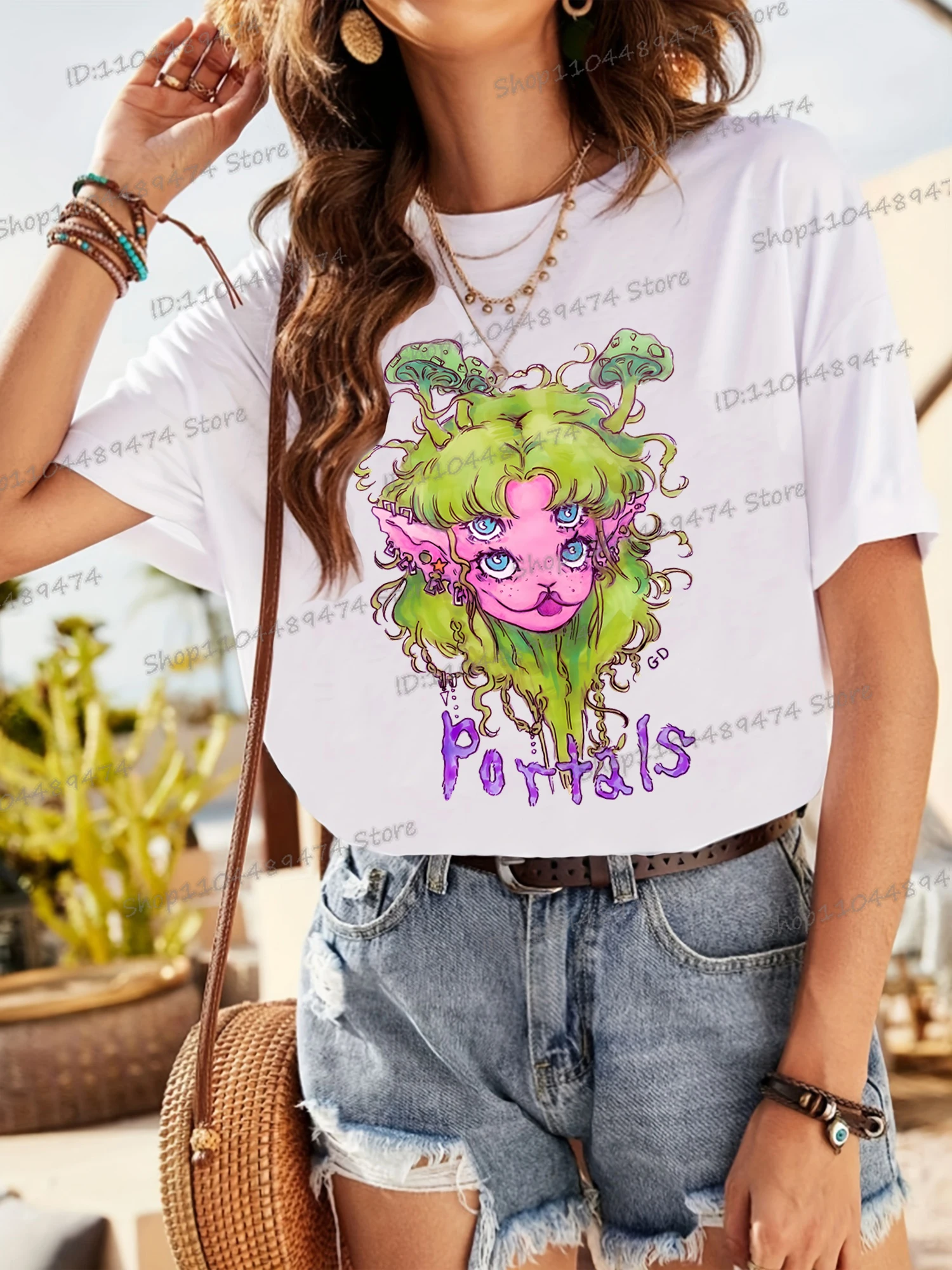 

Streetwear 90s T Shirt Melanie Martinez Singer Tees Women Music Album Tour T-shirts Funny Manga Japanese Anime Female Tshirts