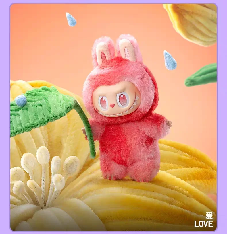 

1: 1. High quality Kawaii macaron figurine Labubu blind box PVC Labubu3.0 Macaron pendant doll keychain birthday holiday gift